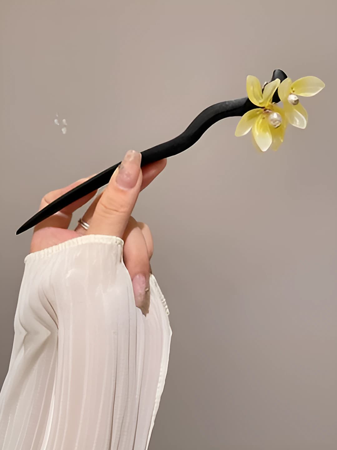 45# Magnolia hairpin