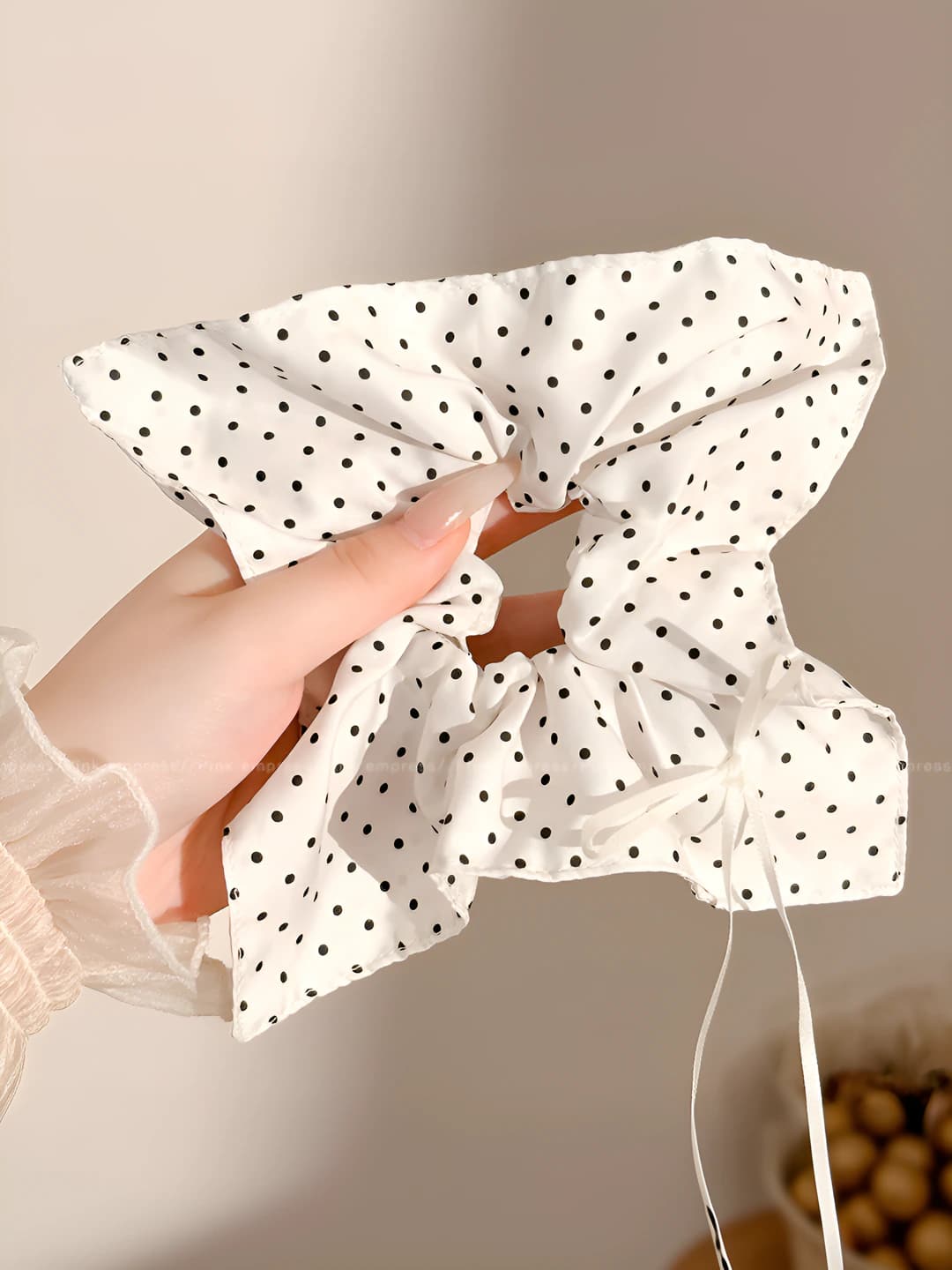 2# Polka dot bow