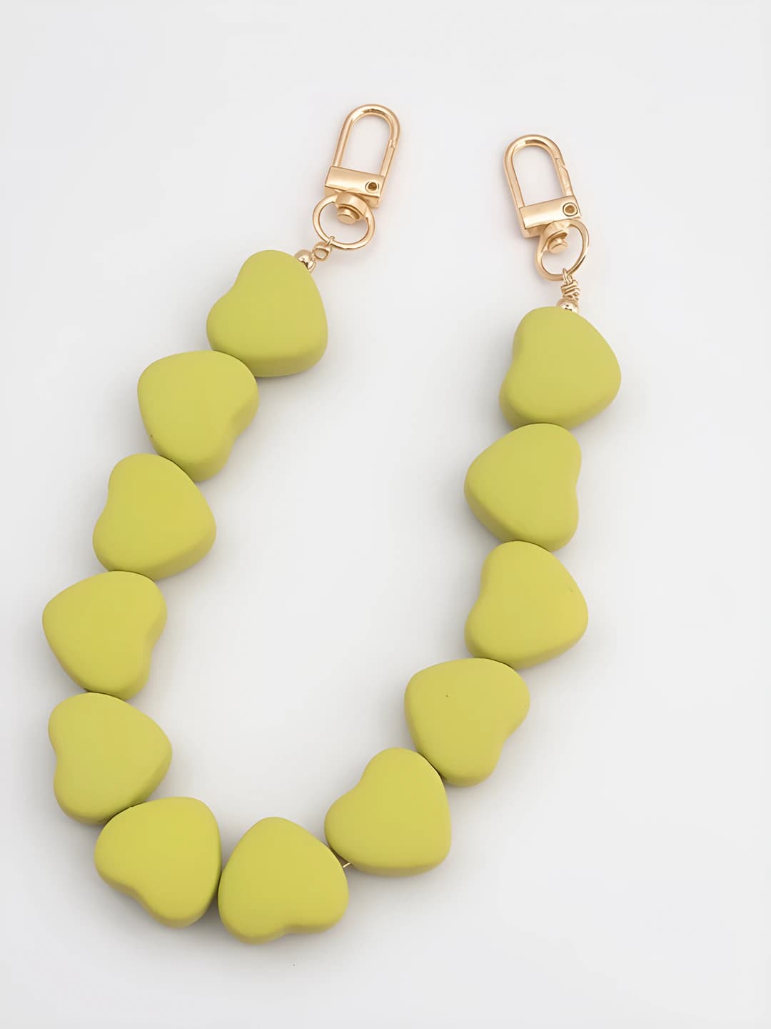 Heart tote bag (Green)