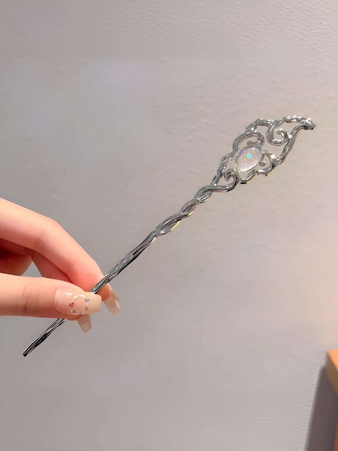Star stone hair pin