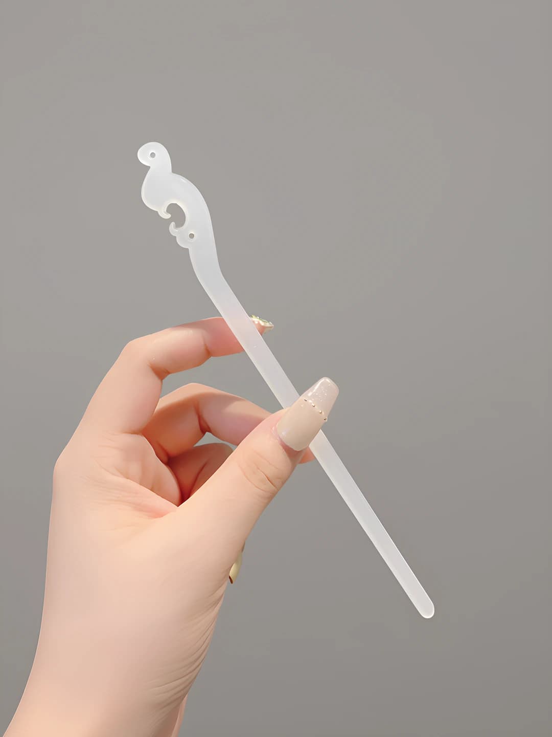 13# Plain white - wave top 8 cm