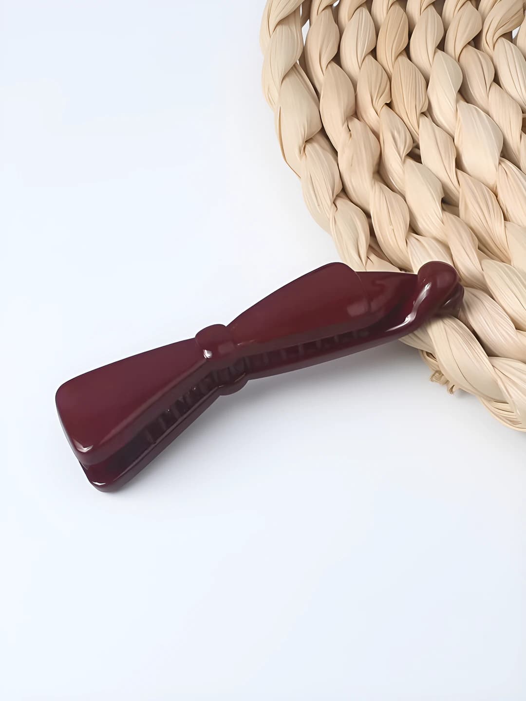 Wine red bow