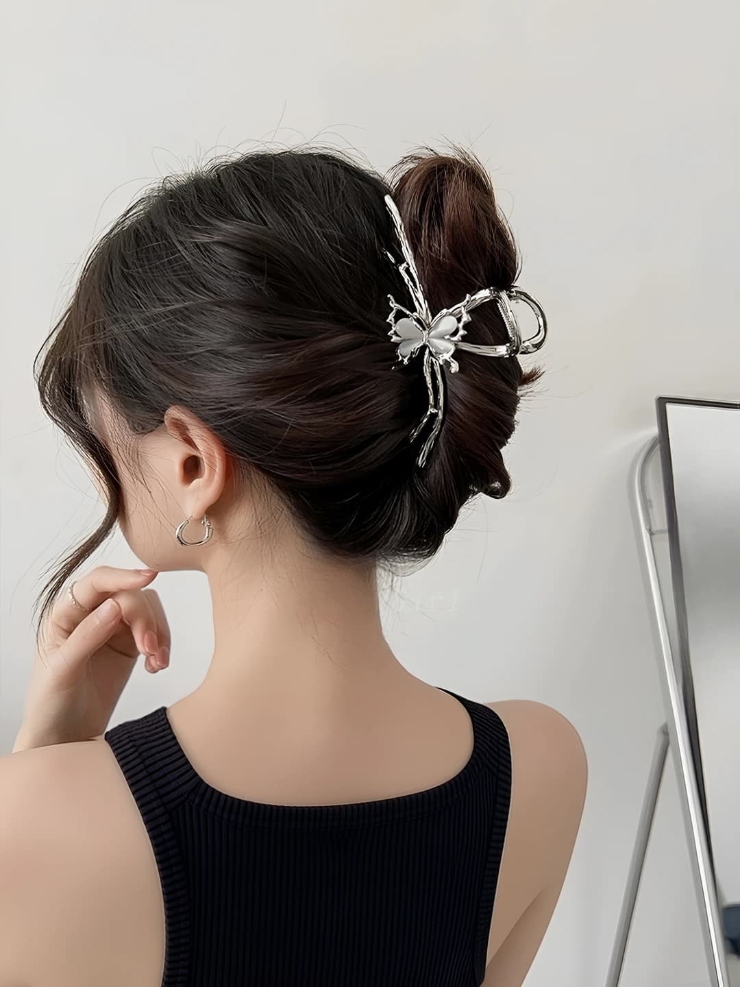 51# Бабочка с бриллиантом ~11.5cm
