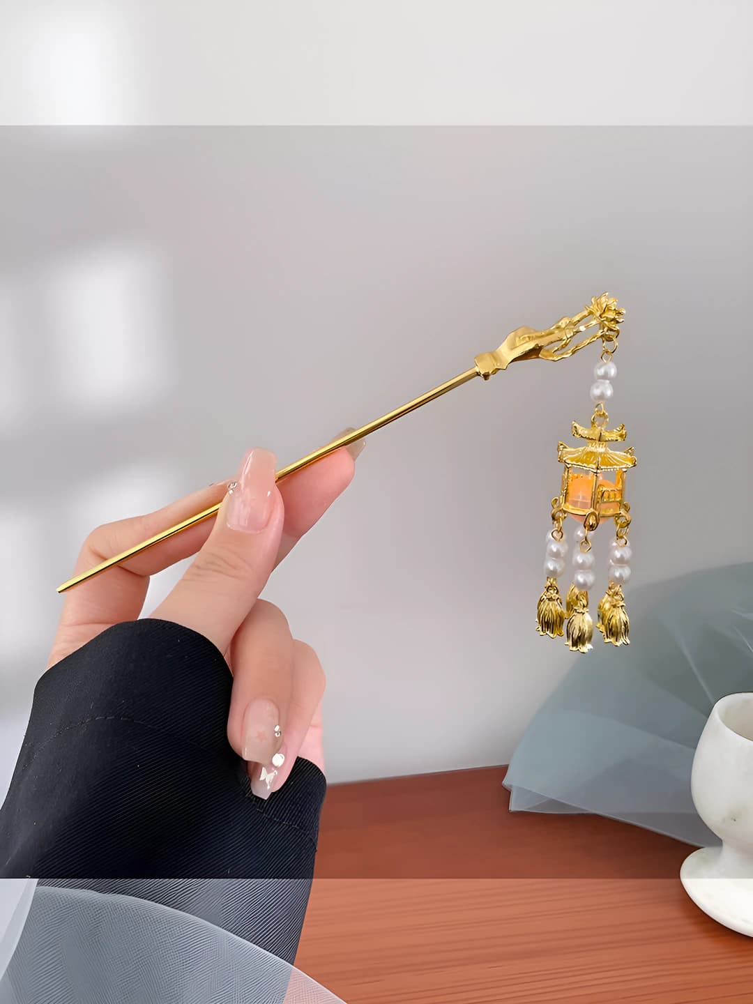 11# palace lantern hairpin