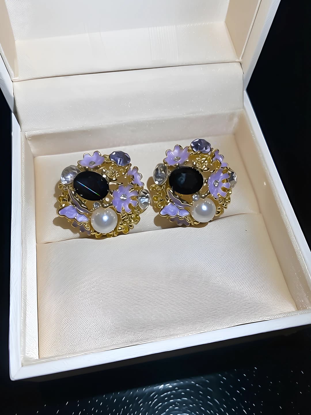 Серебряная игла - Золотой - Фиолетовый