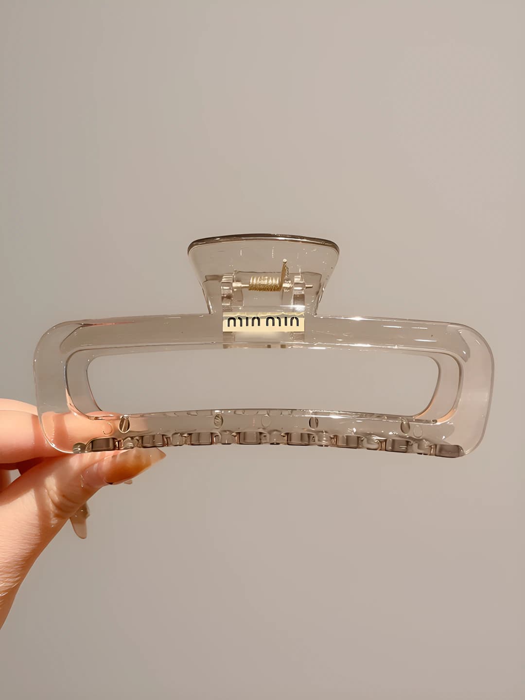 Tea color letters ~13 cm