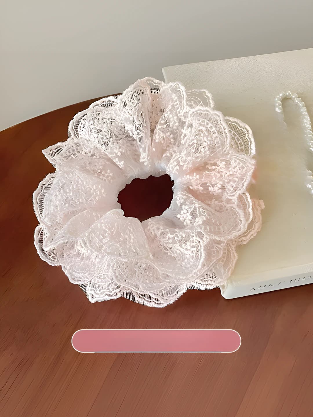 4# Lace pink 4 layers 18 cm