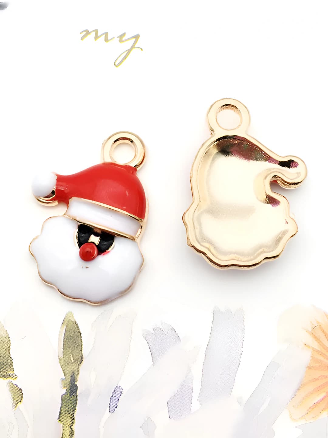 8869-Epoxy Santa Claus 12x18mm