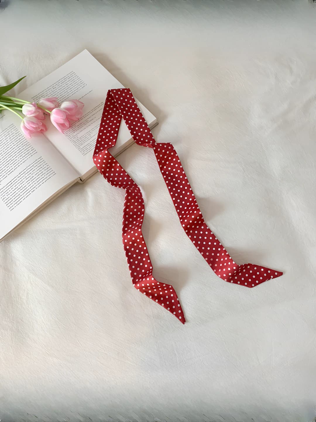 Red polka dot