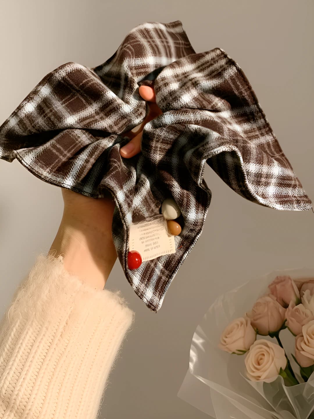 2# Black & blue plaid