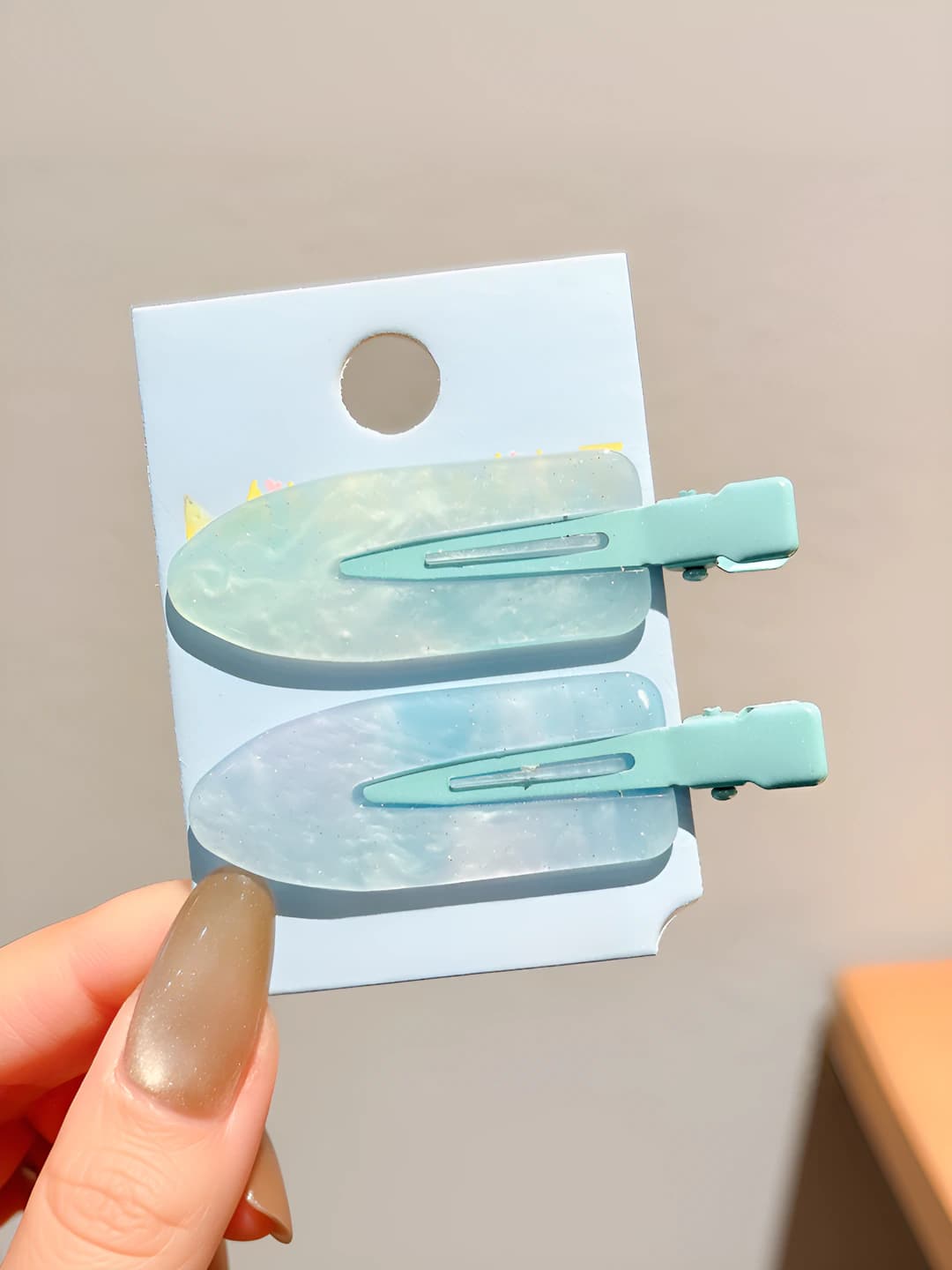 3# Lake green 2 pcs - 6.5 cm
