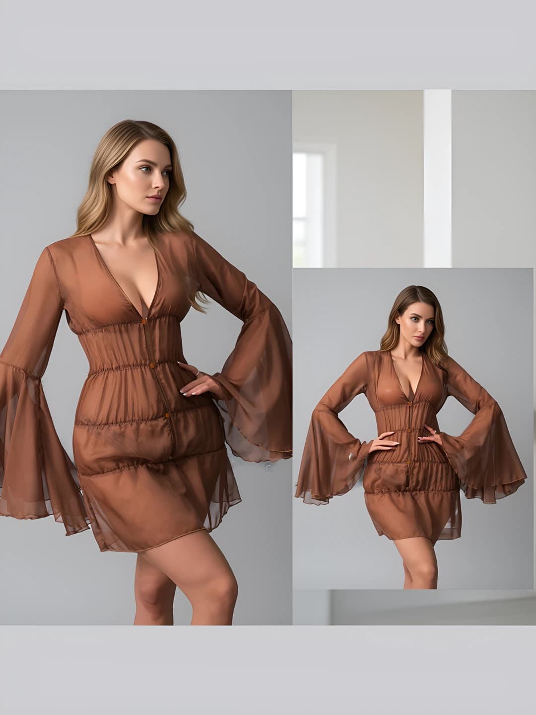 Dark brown (1+4+6CM cup)