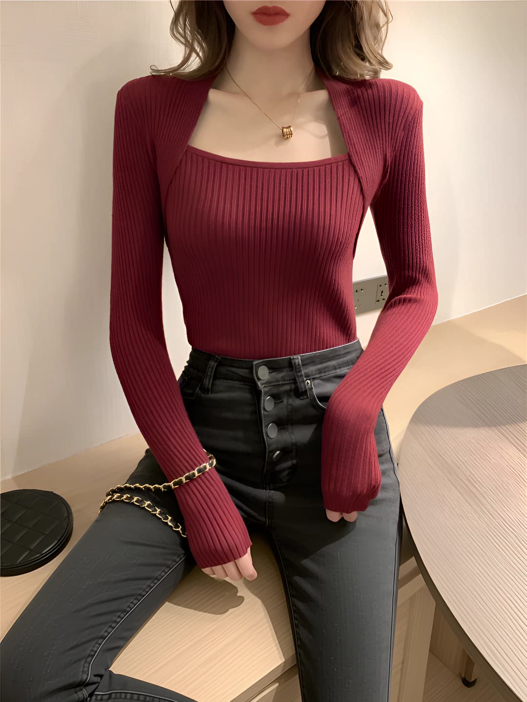 Wine red