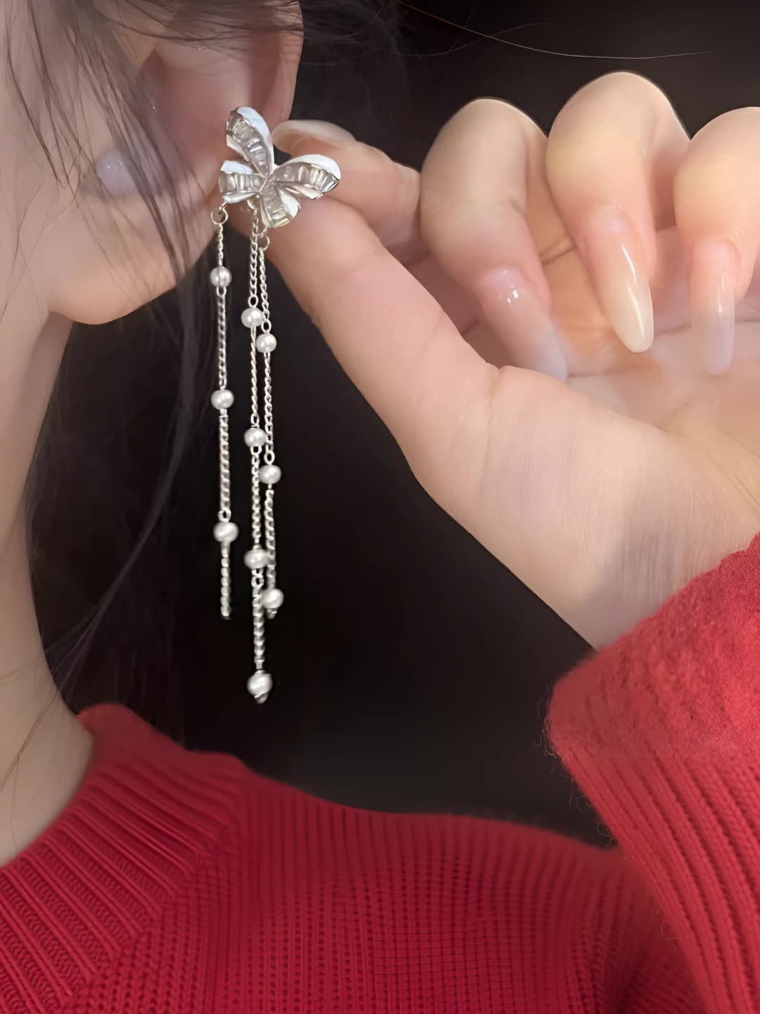 Butterfly tassel right