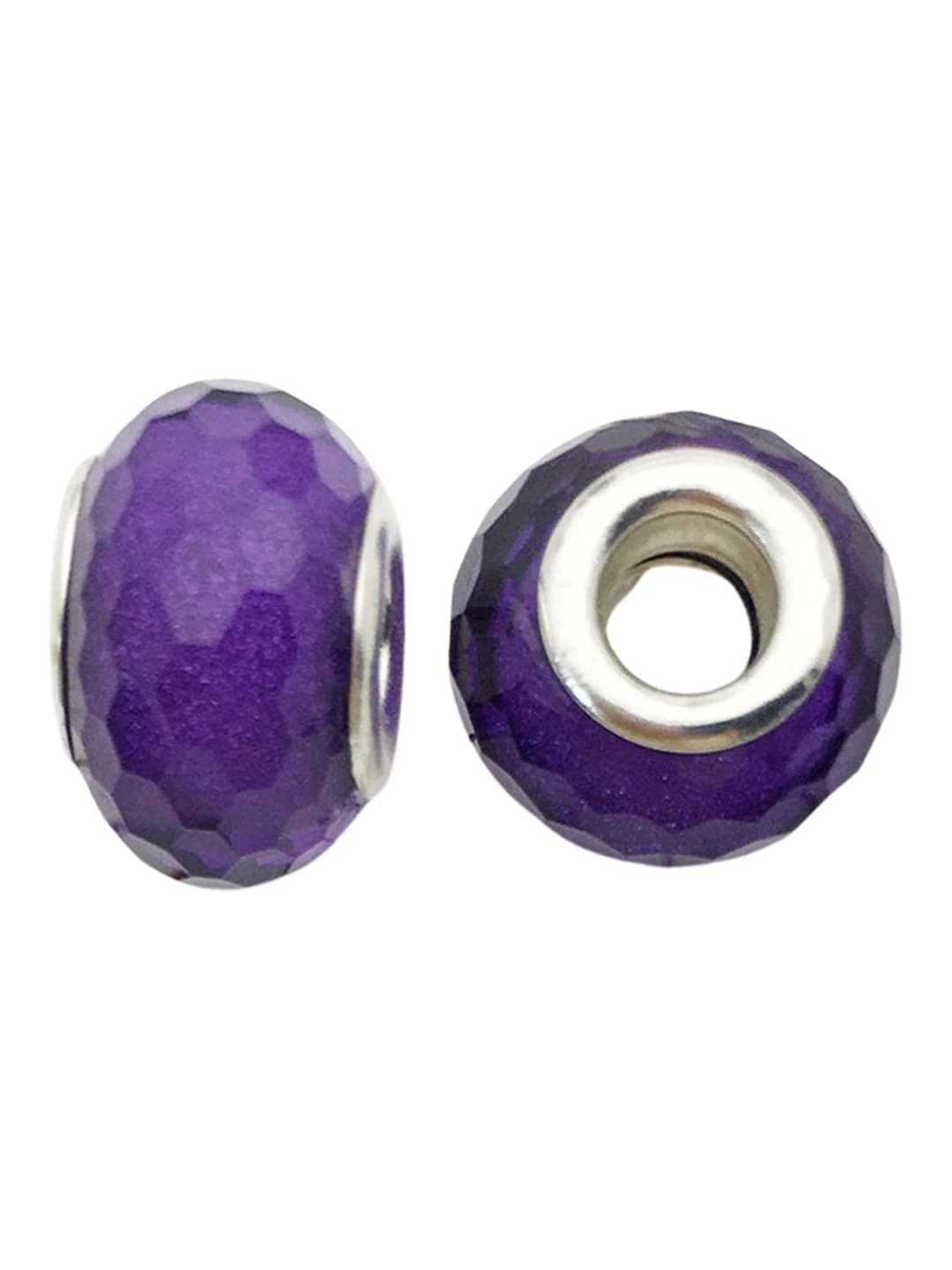 1 шт. Фасетный матовый Пан Цзя, крупное отверстие 13mm-1g-отверстие 5mm