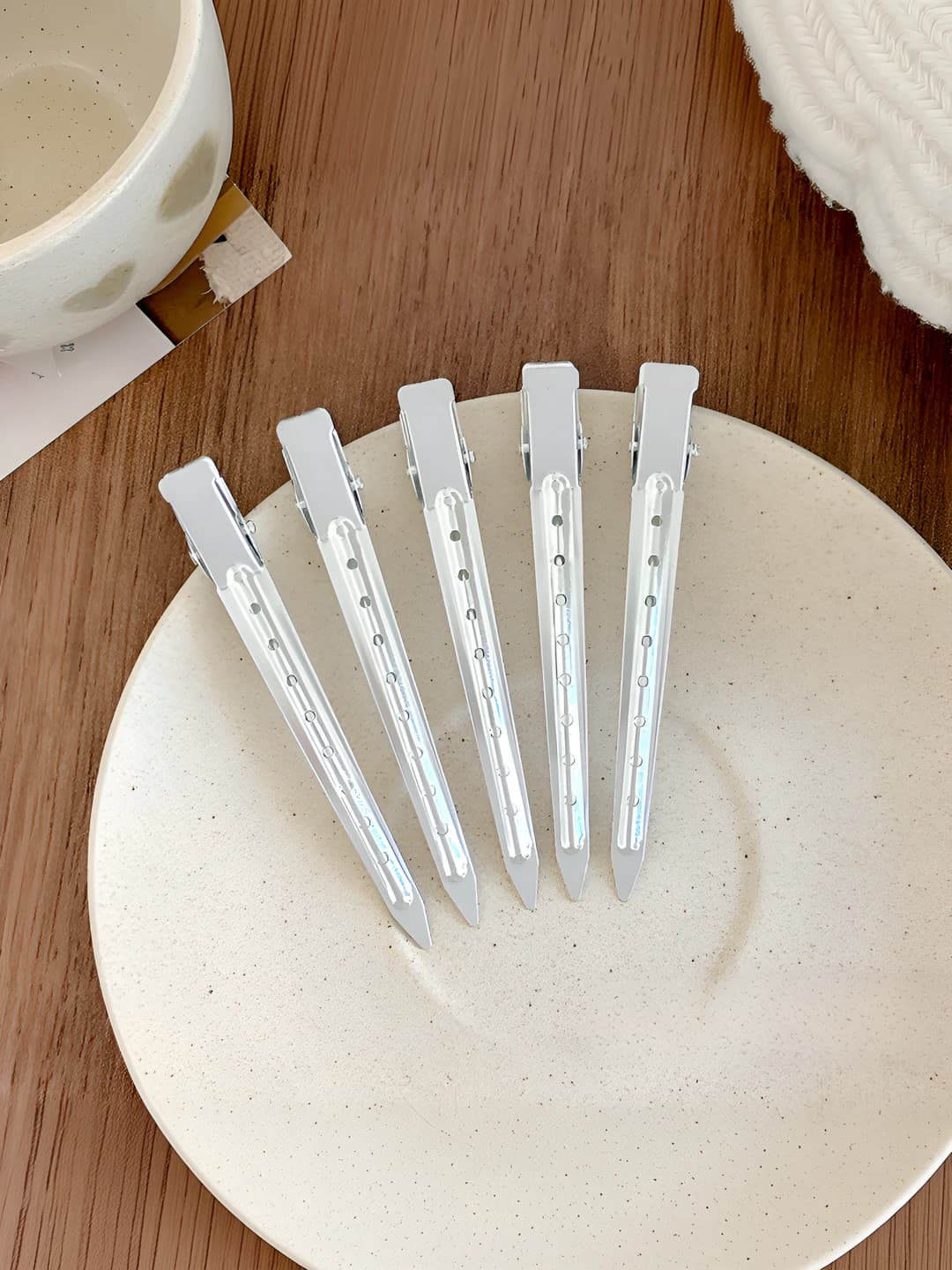 Silver 5 pcs large