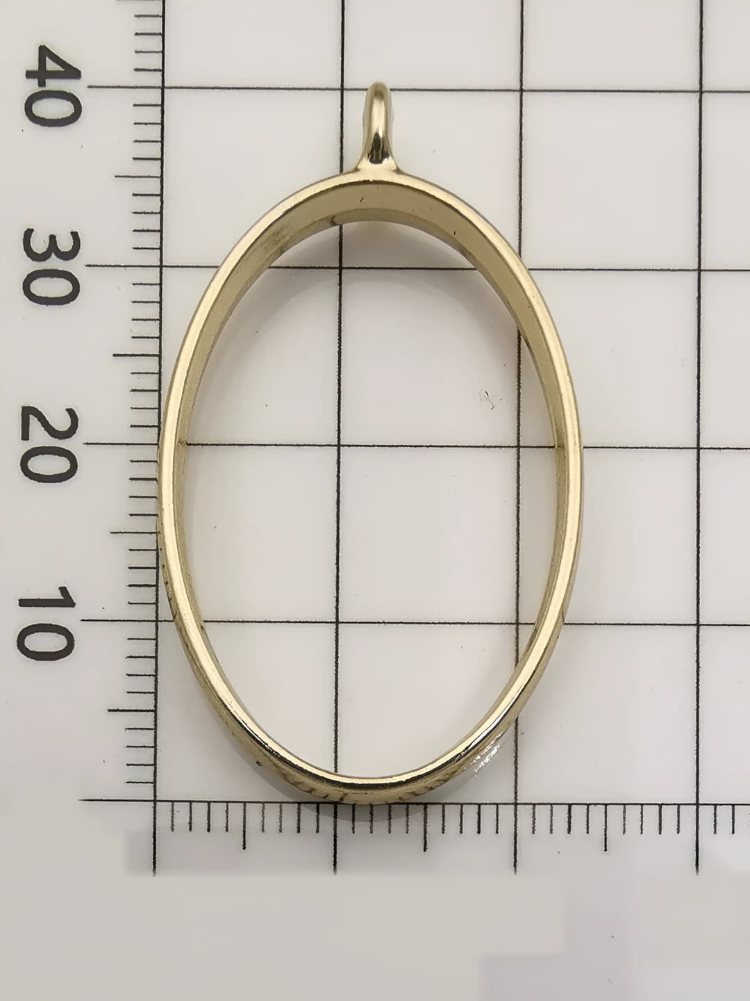KC золото эллипс 24x39mm