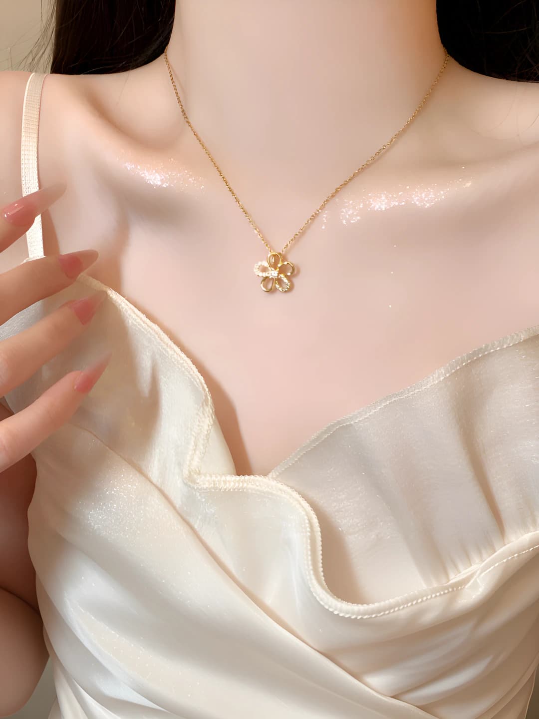 9# Gold flowers