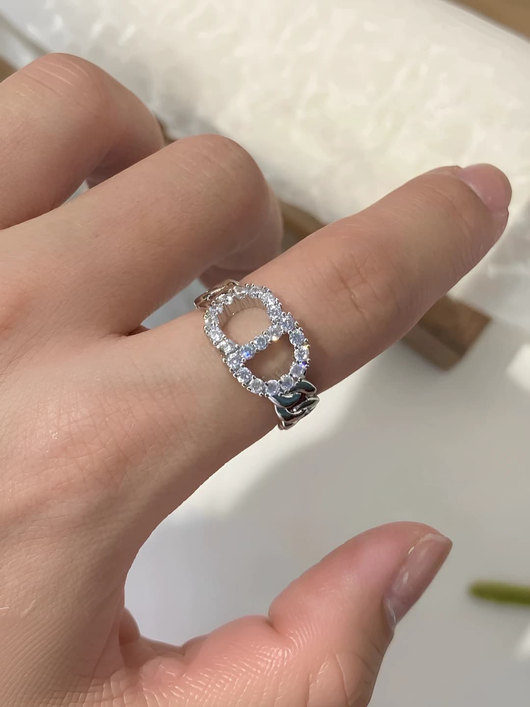 732 Pig Nose Ring - Silver
