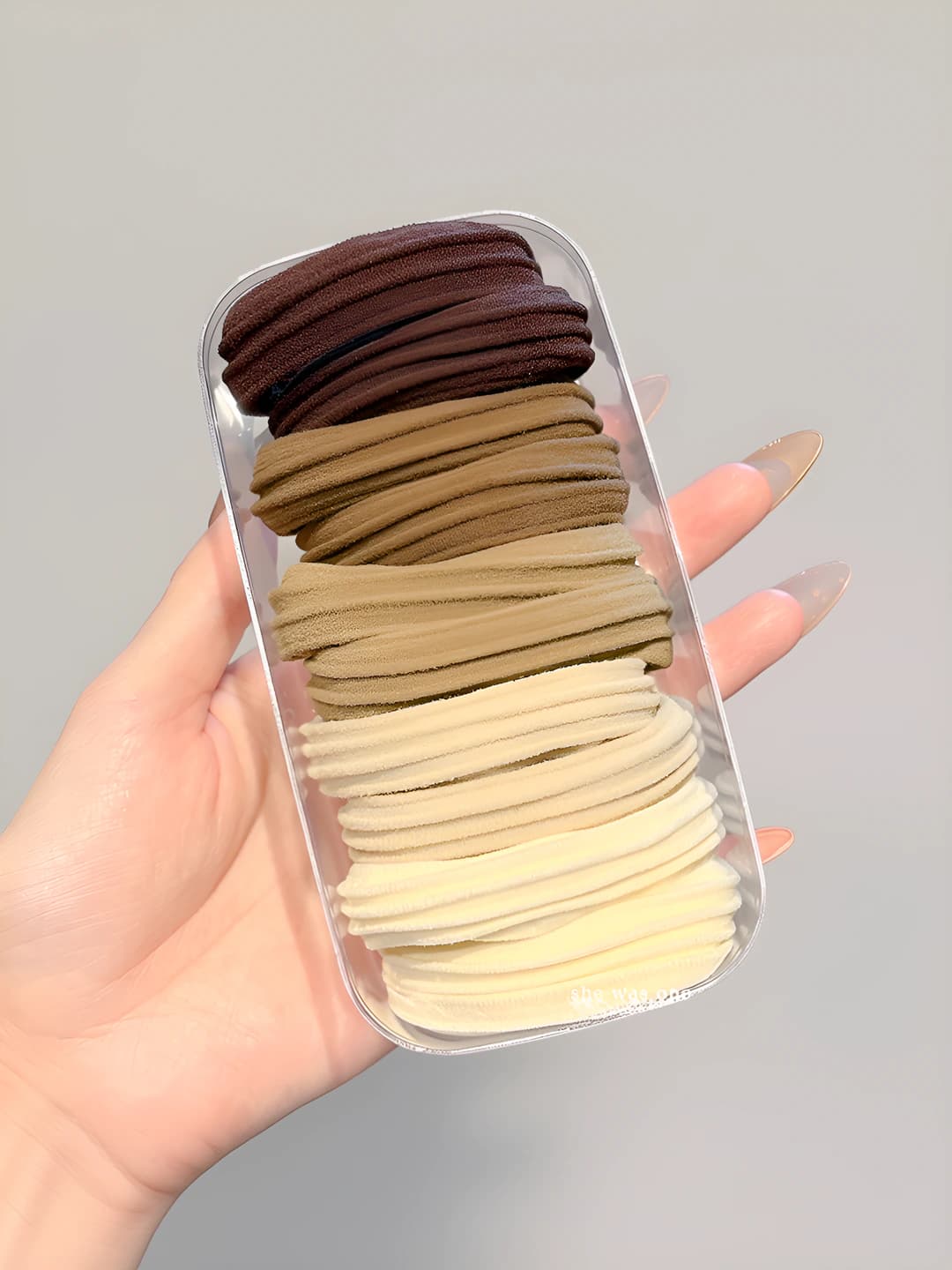 Coffee striped 10 pcs