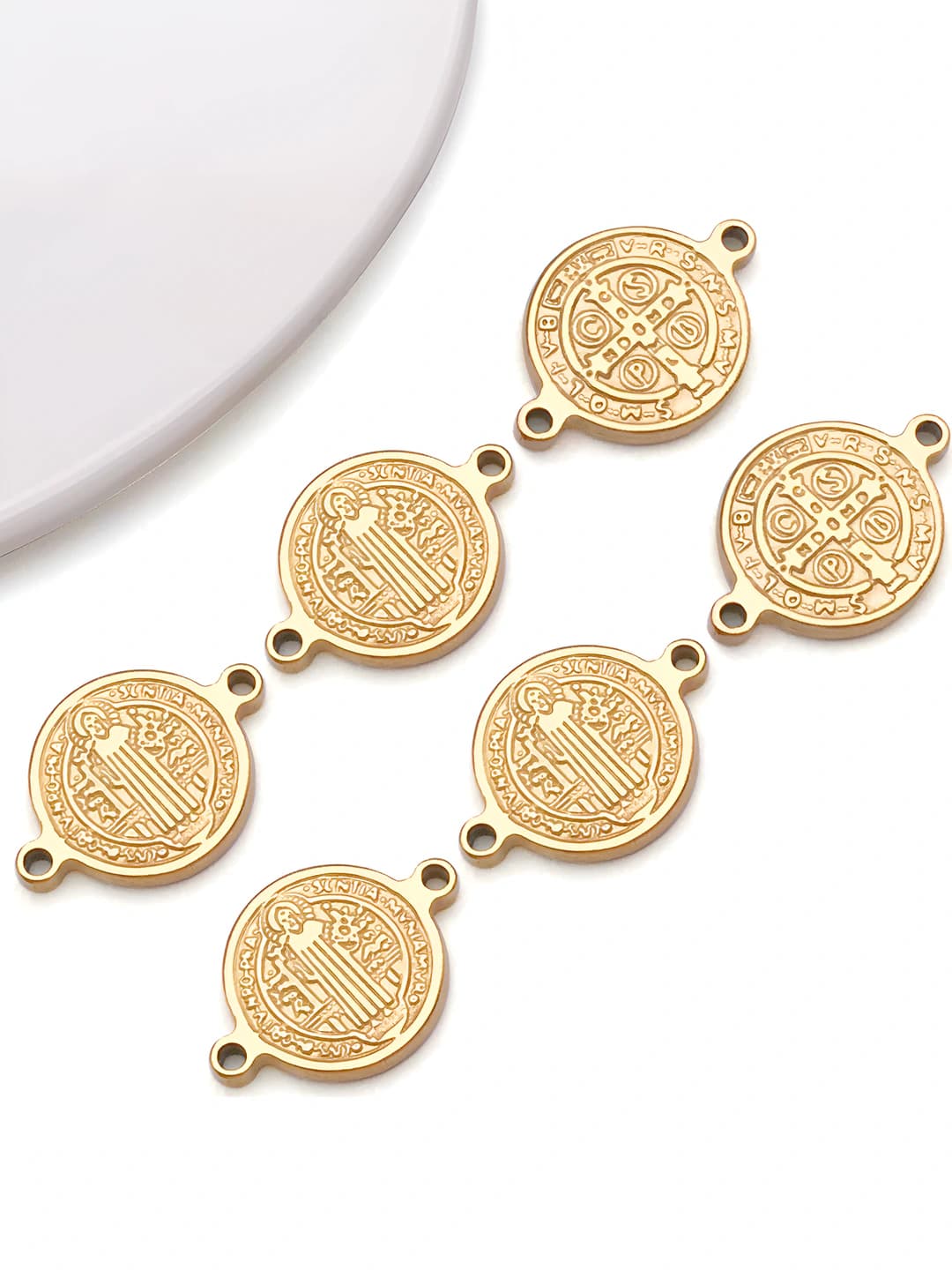 10x14x1.5mm hole 1mm double cross - 0.92g