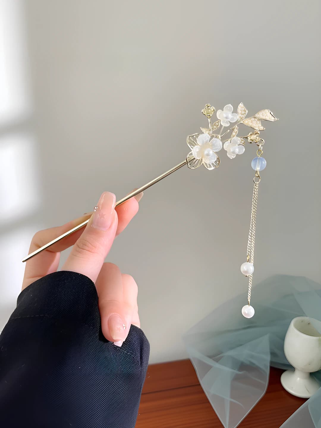 10# golden branch tassel