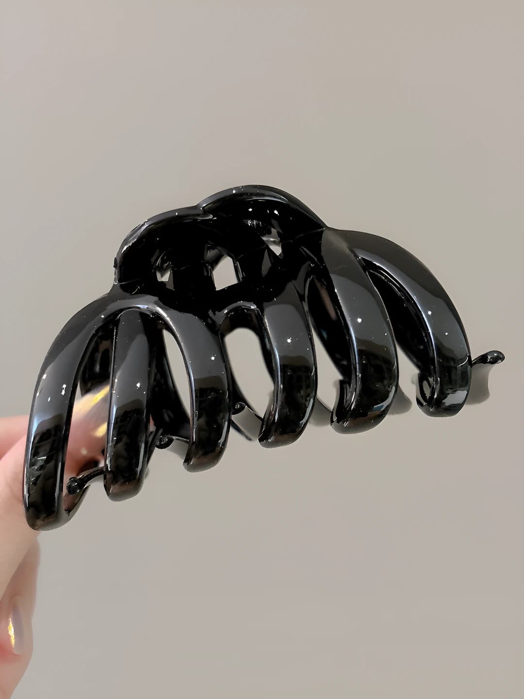 5# Glossy black 8 cm