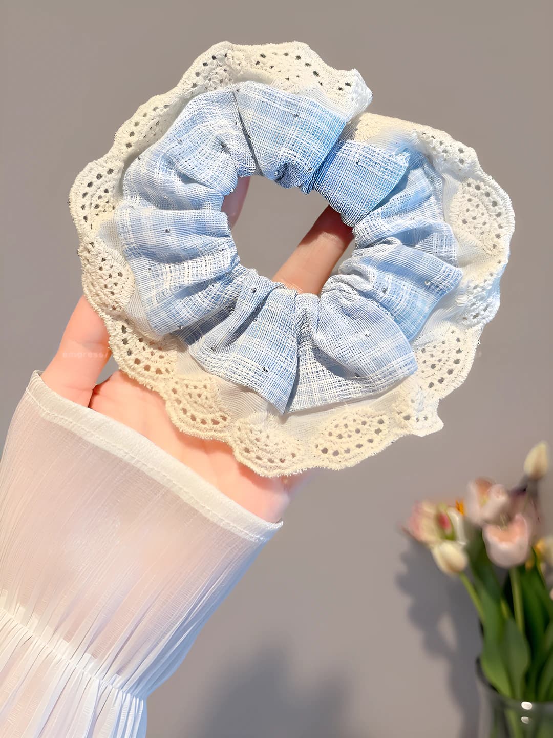 Blue rhinestone 10 cm