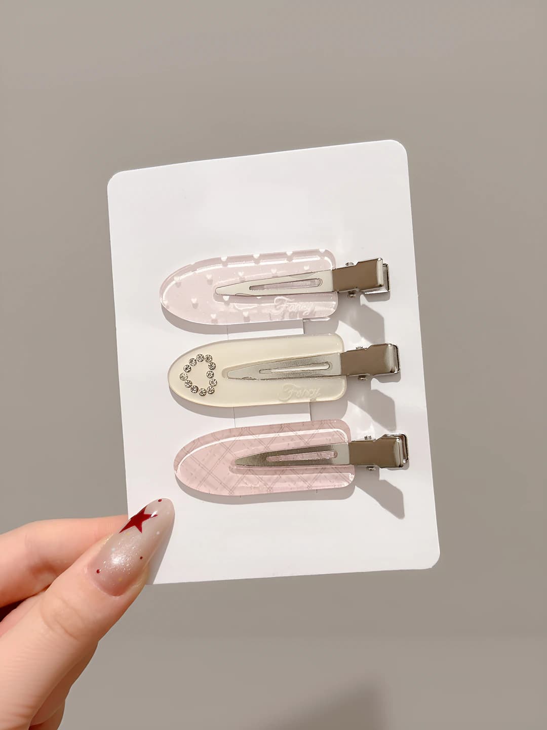 1# Pink, 3 pcs, ~6 cm
