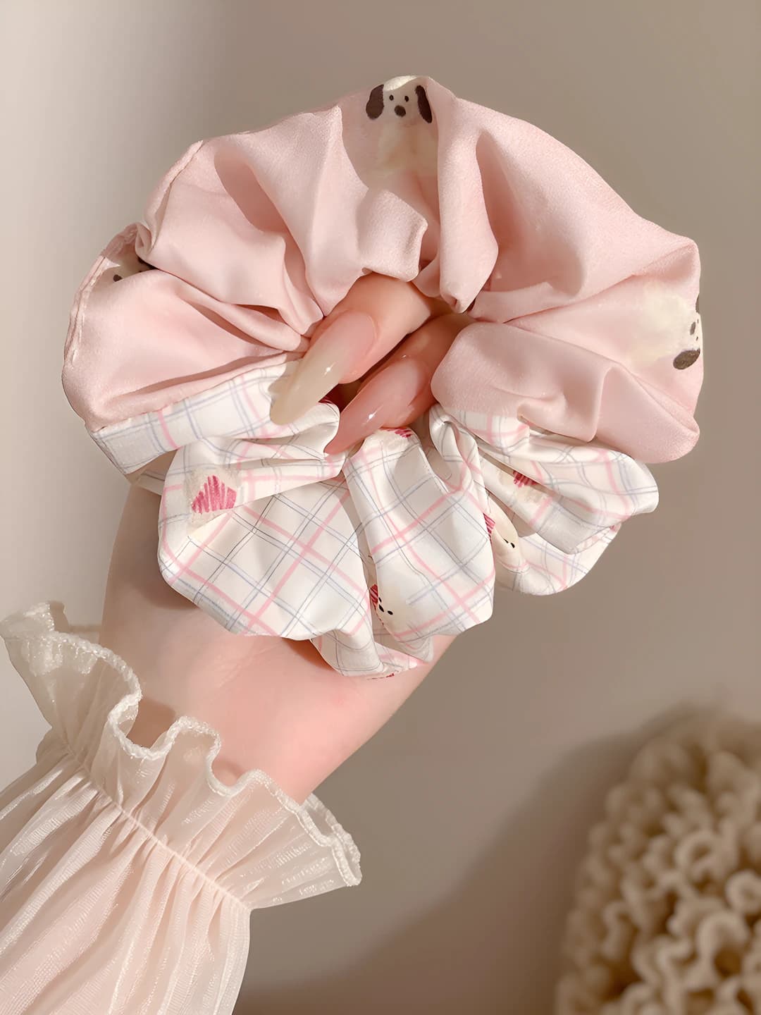 2# Pink puppy, two-tone, 12 cm