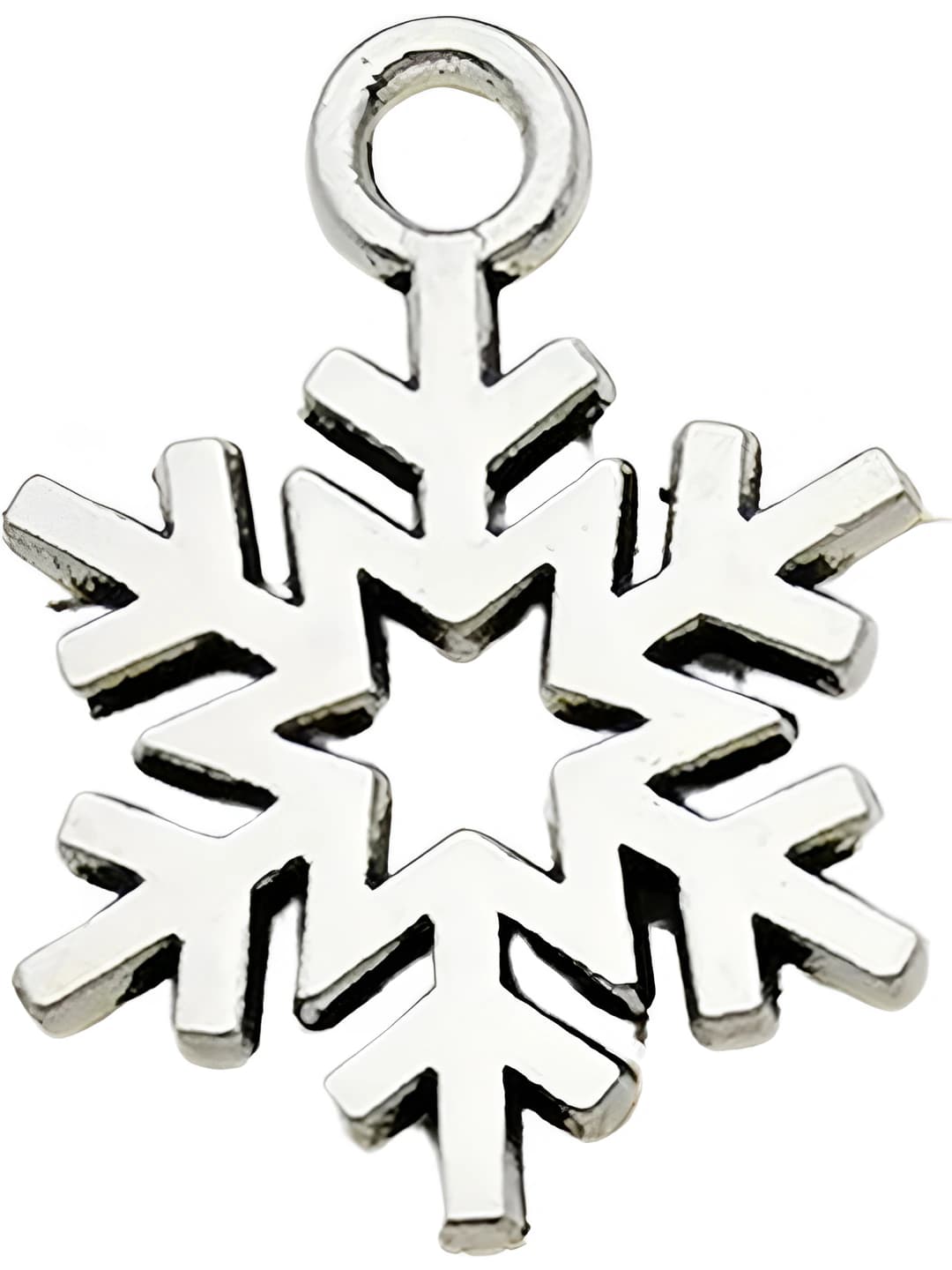 1 ta Xristmas qor donasi 14x18mm-0.7g
