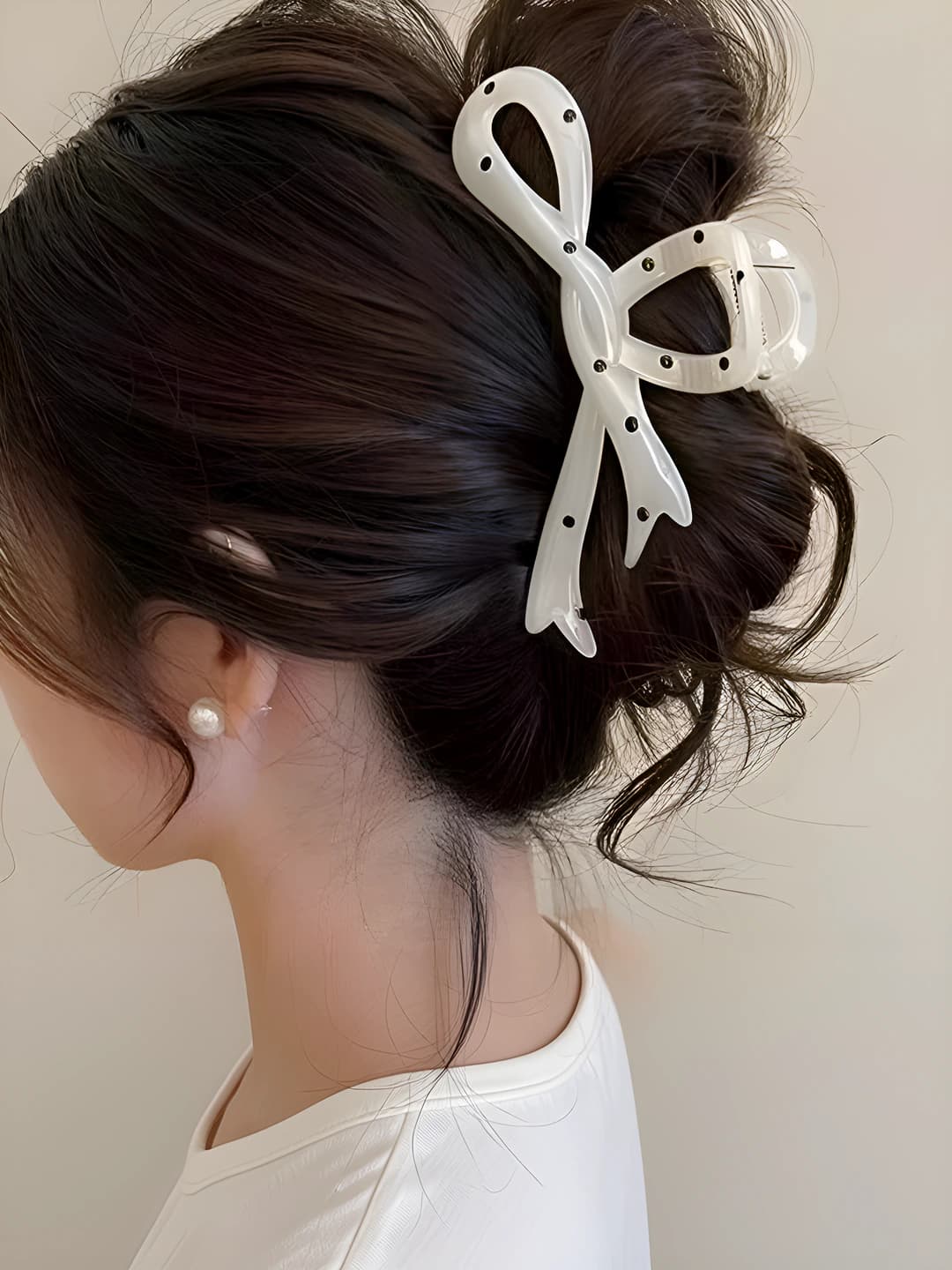 Polka dot, ribbon, 11 cm