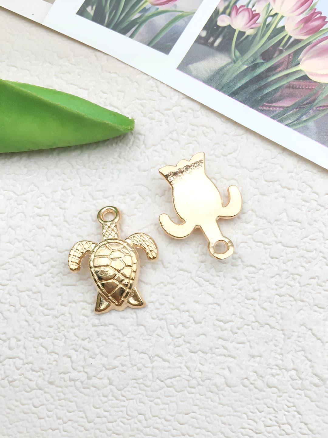 1 pc ocean turtle 7.5x10mm-1g-17691