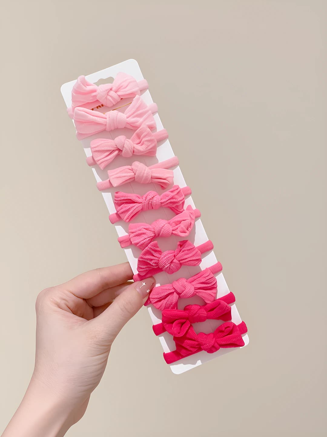 1# Sweet colour bow 10 pcs (approx. 4 cm)