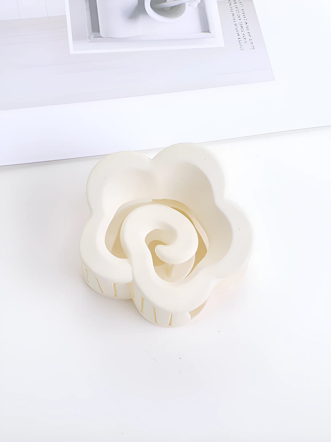 Off-white camellia