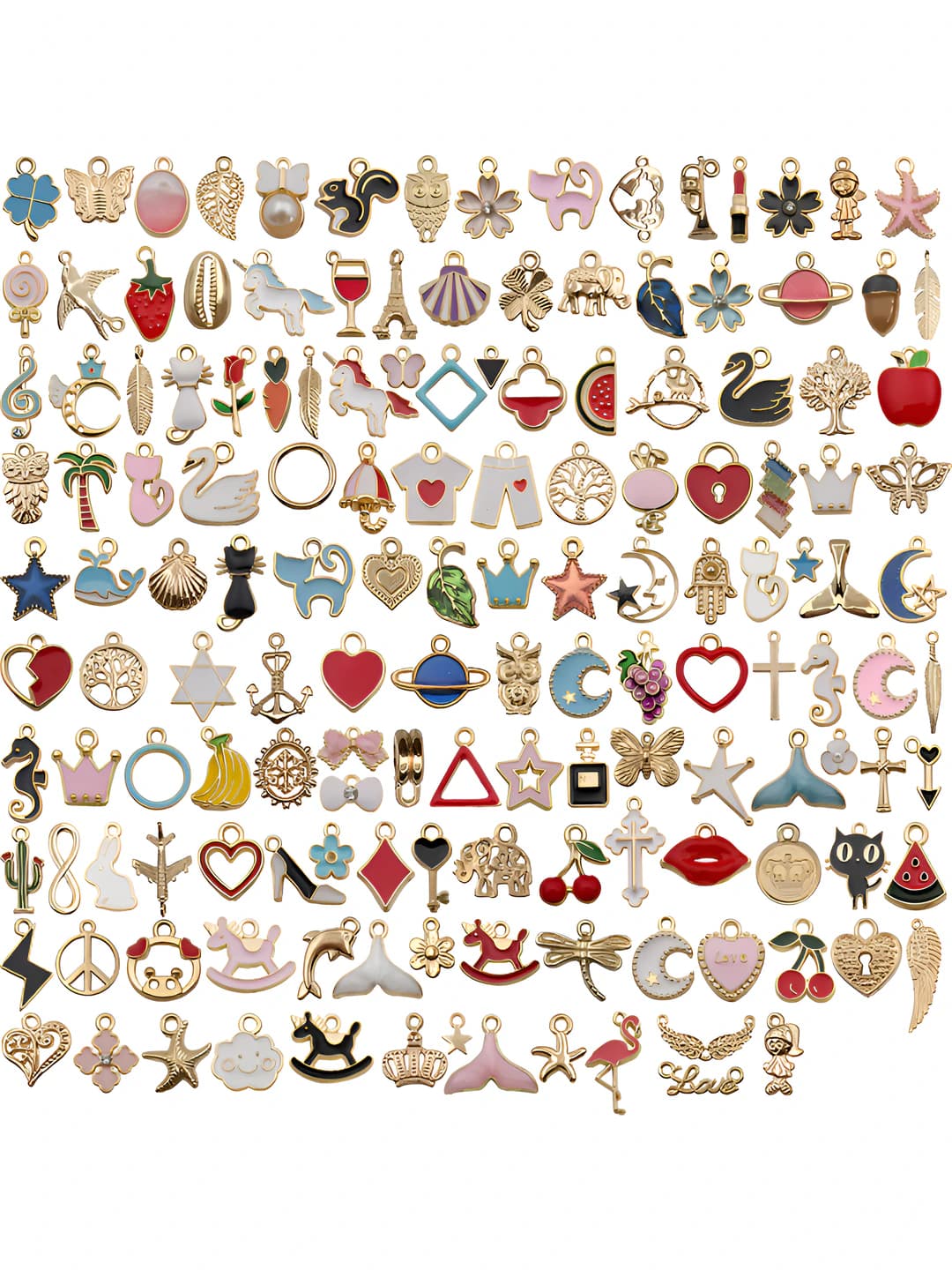 Ayollar uchun DIY emal drop-oil charm/pendant, 150 ta aralash, karikatura uslubidagi, qotishma metall, Buzz Lightyear IP