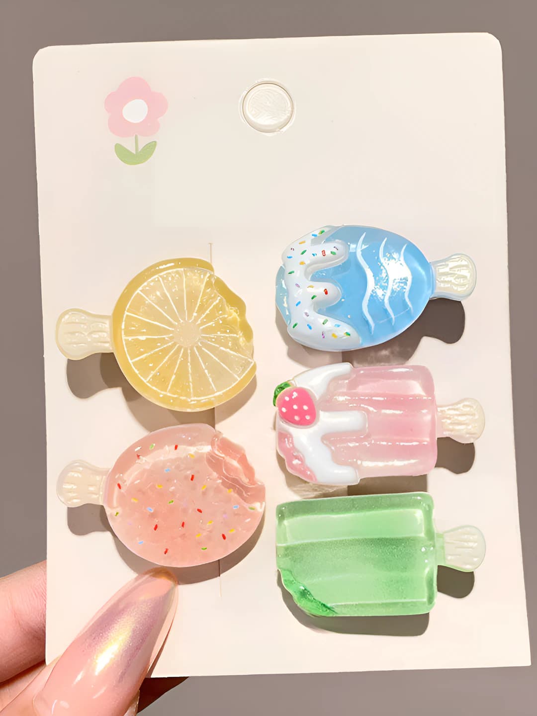 4# Lemon popsicle, 3 cm