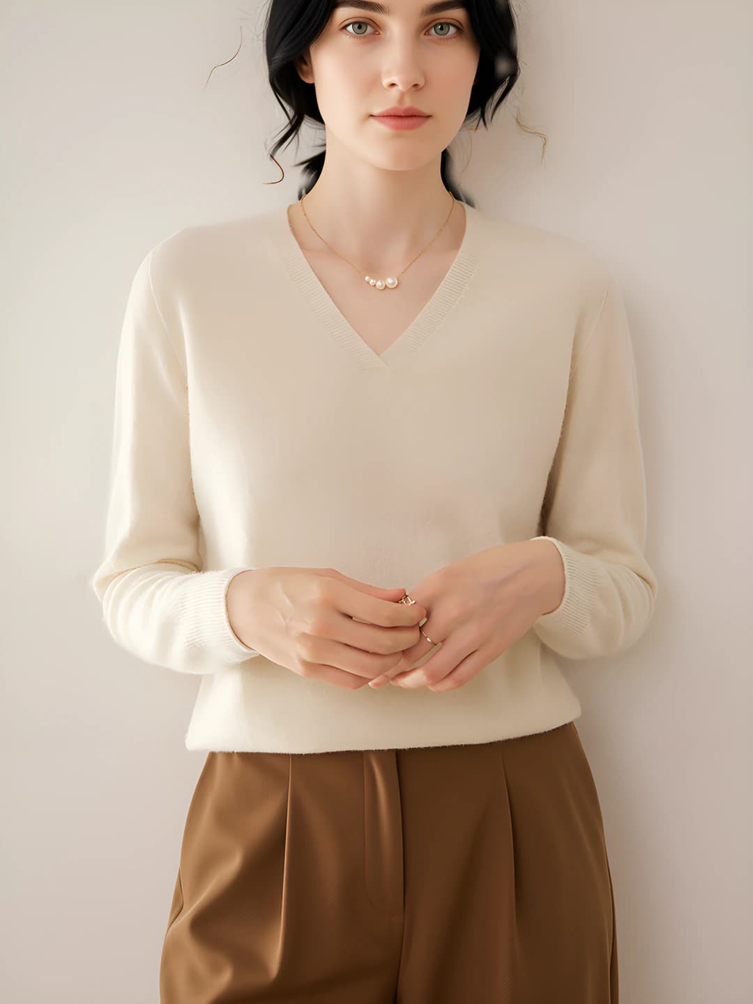 Cream white