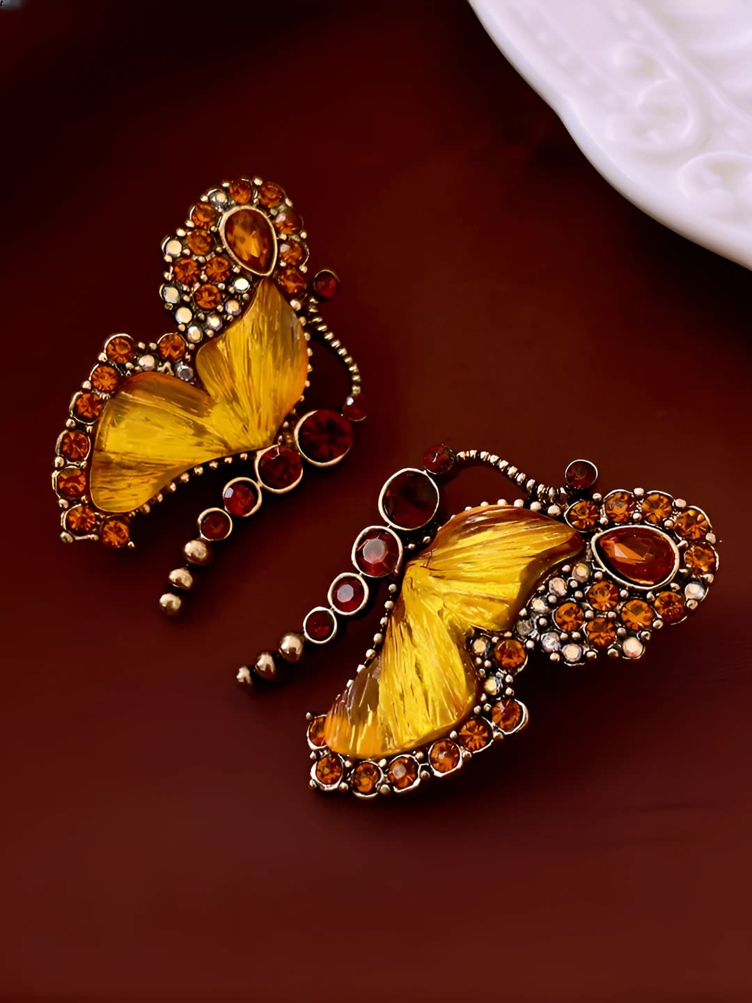 66# Silver pin - Gold - Yellow