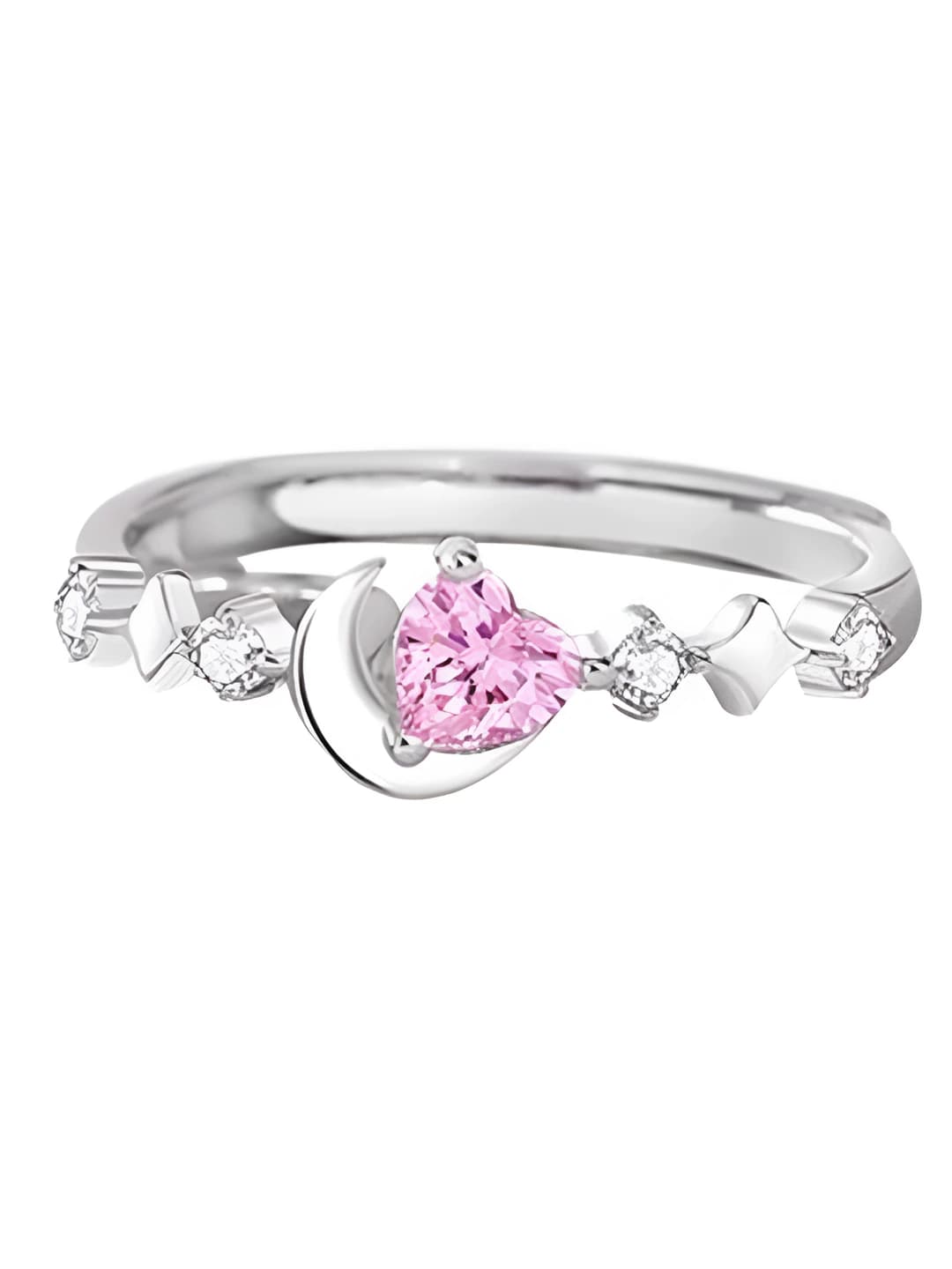 JZ-397 Star and Moon Ring - Star