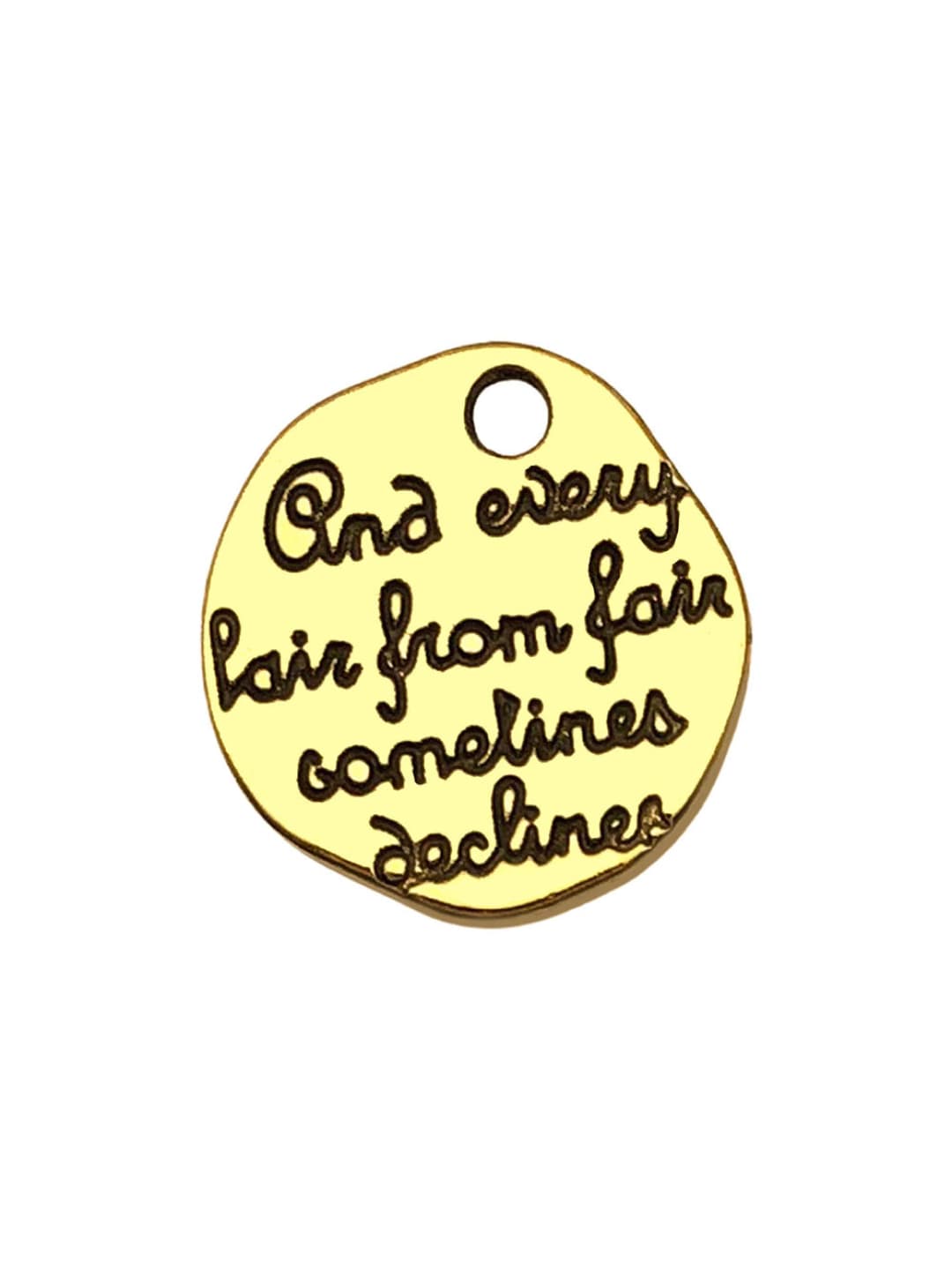 1 letter plate, 18x19mm, 1.8g
