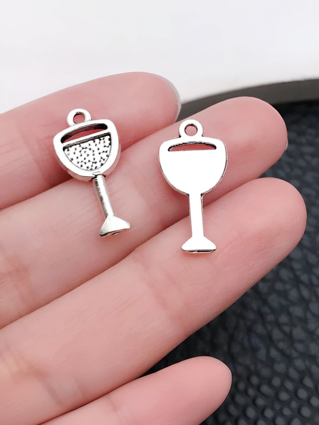 1 pc wine glass 9x19mm-0.7g-10552