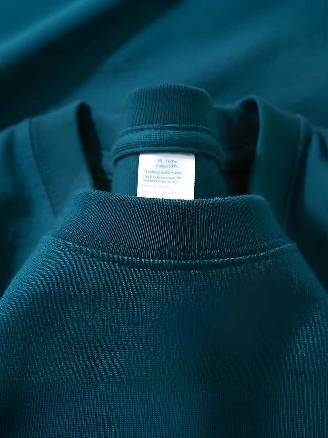 Peacock blue - short sleeve