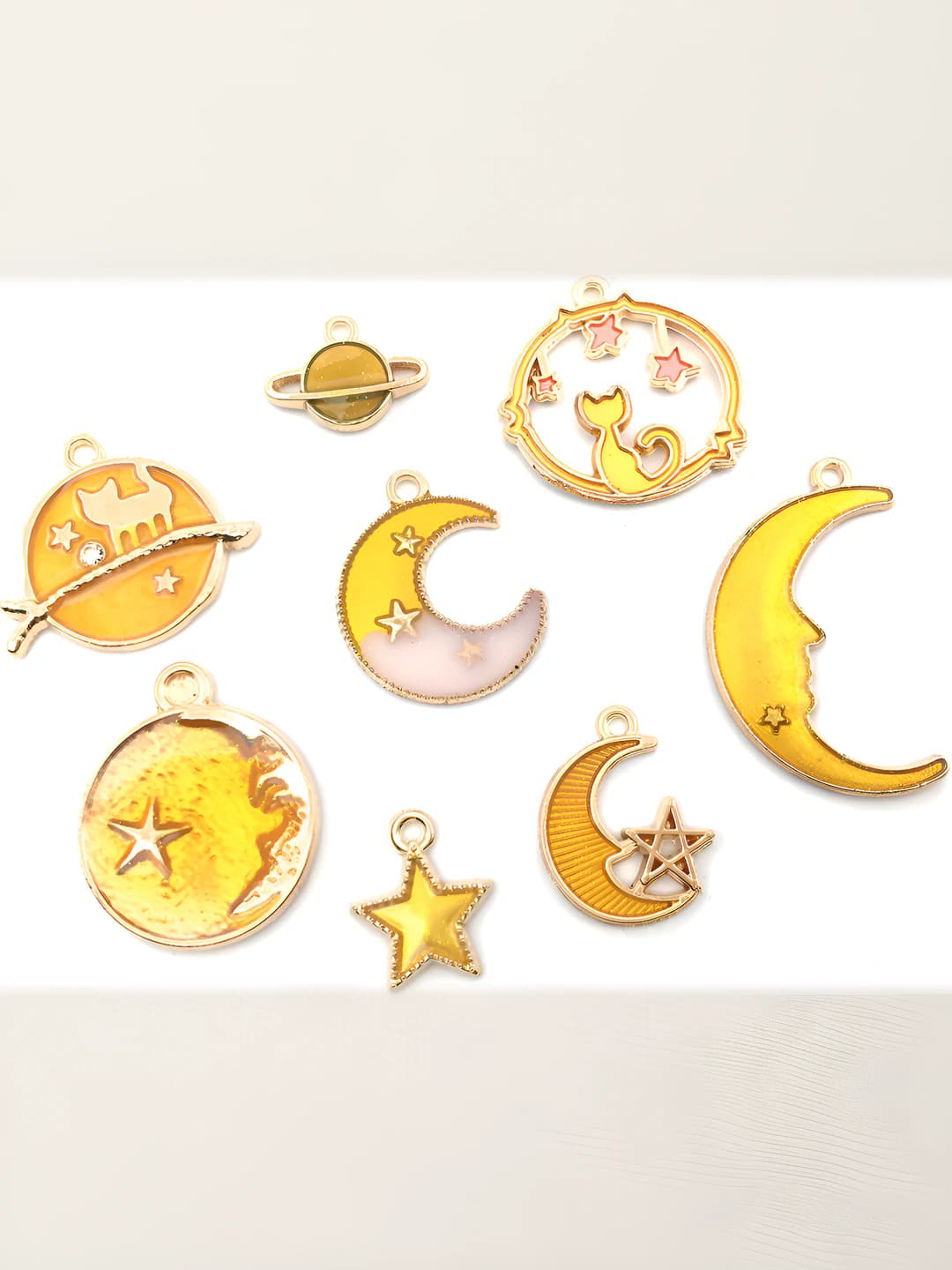 Yellow mix, 8 pcs, 8 var