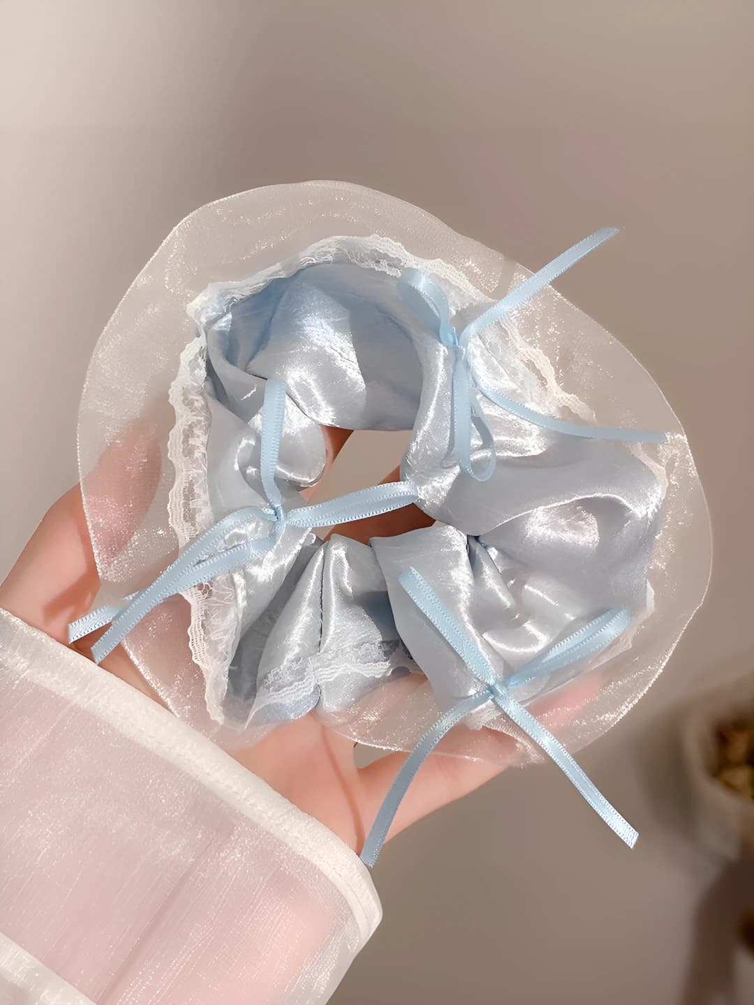 3# Blue ribbon (12 cm)