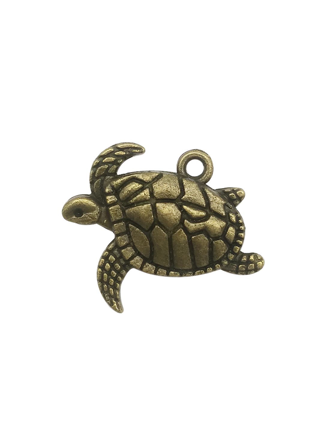 1 pc light blue turtle, 20.7x16.7mm, 1.2g