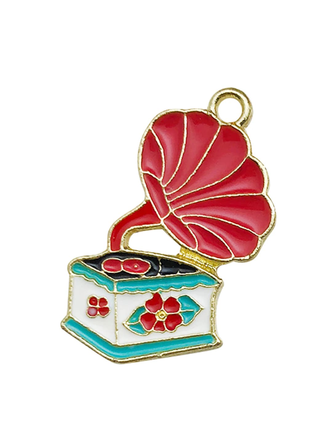 Qizil katta radio 16x21mm