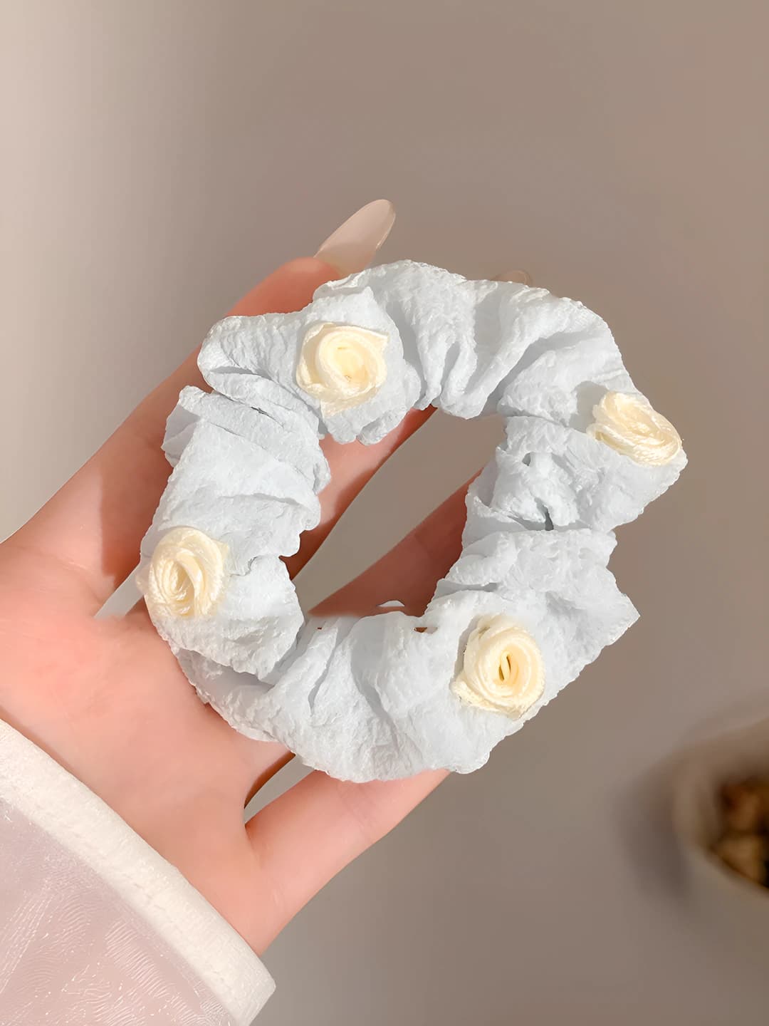 Синий, роза, 8 см