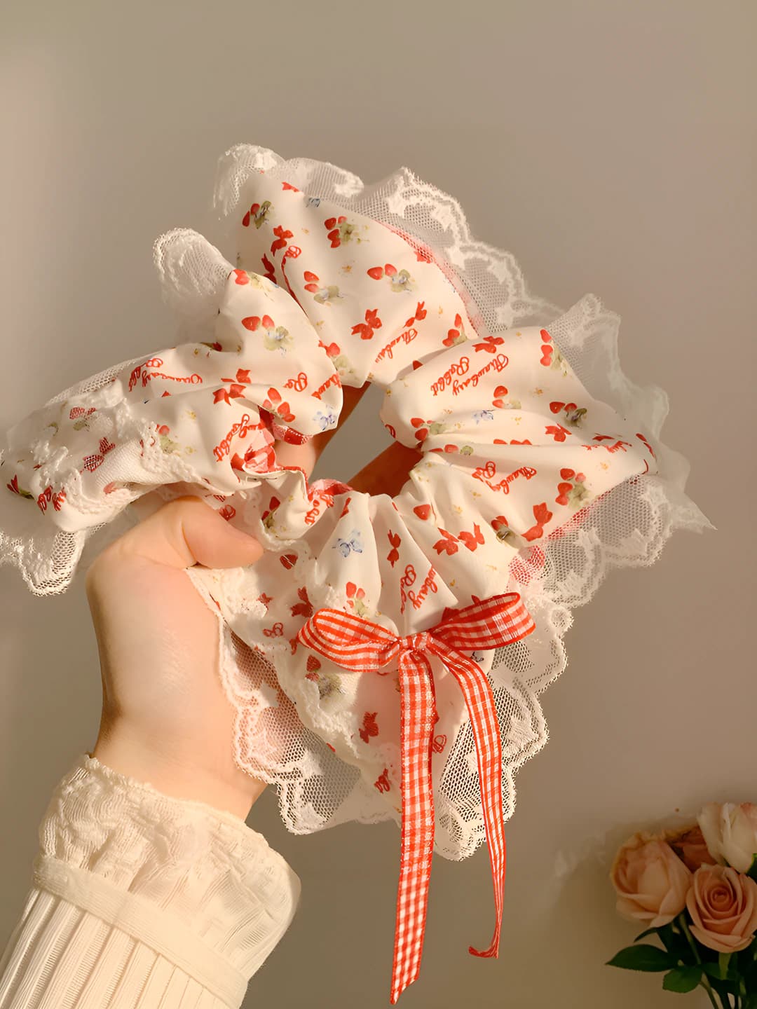 8# Pizza sauce (scarf), 17 cm