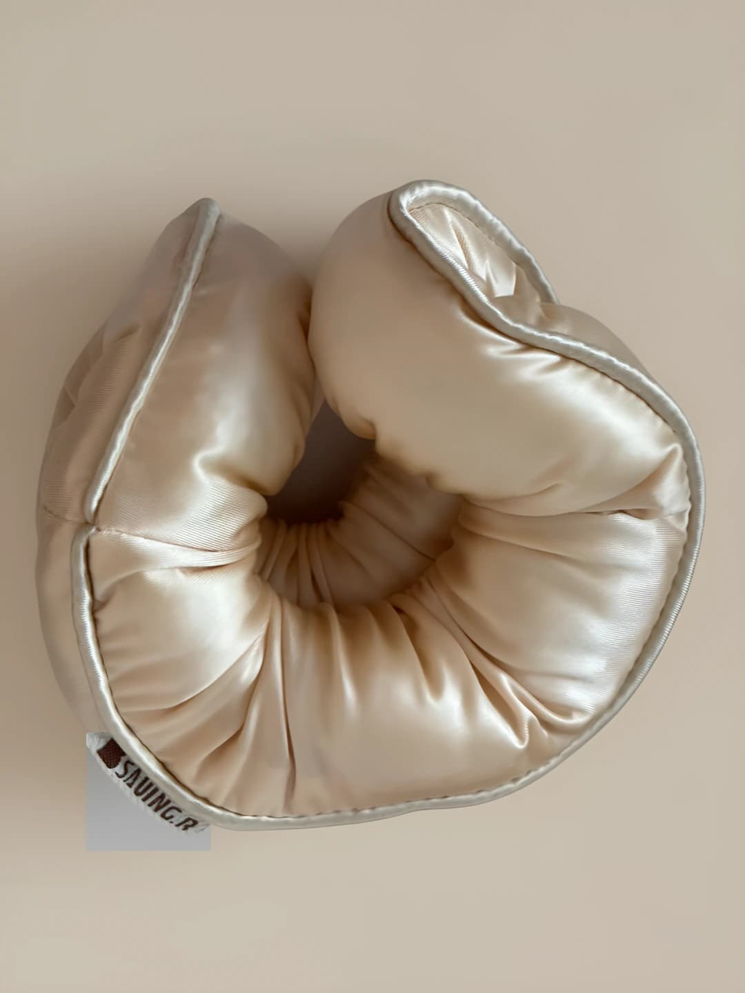 Sleep pillow ring - Champagne white